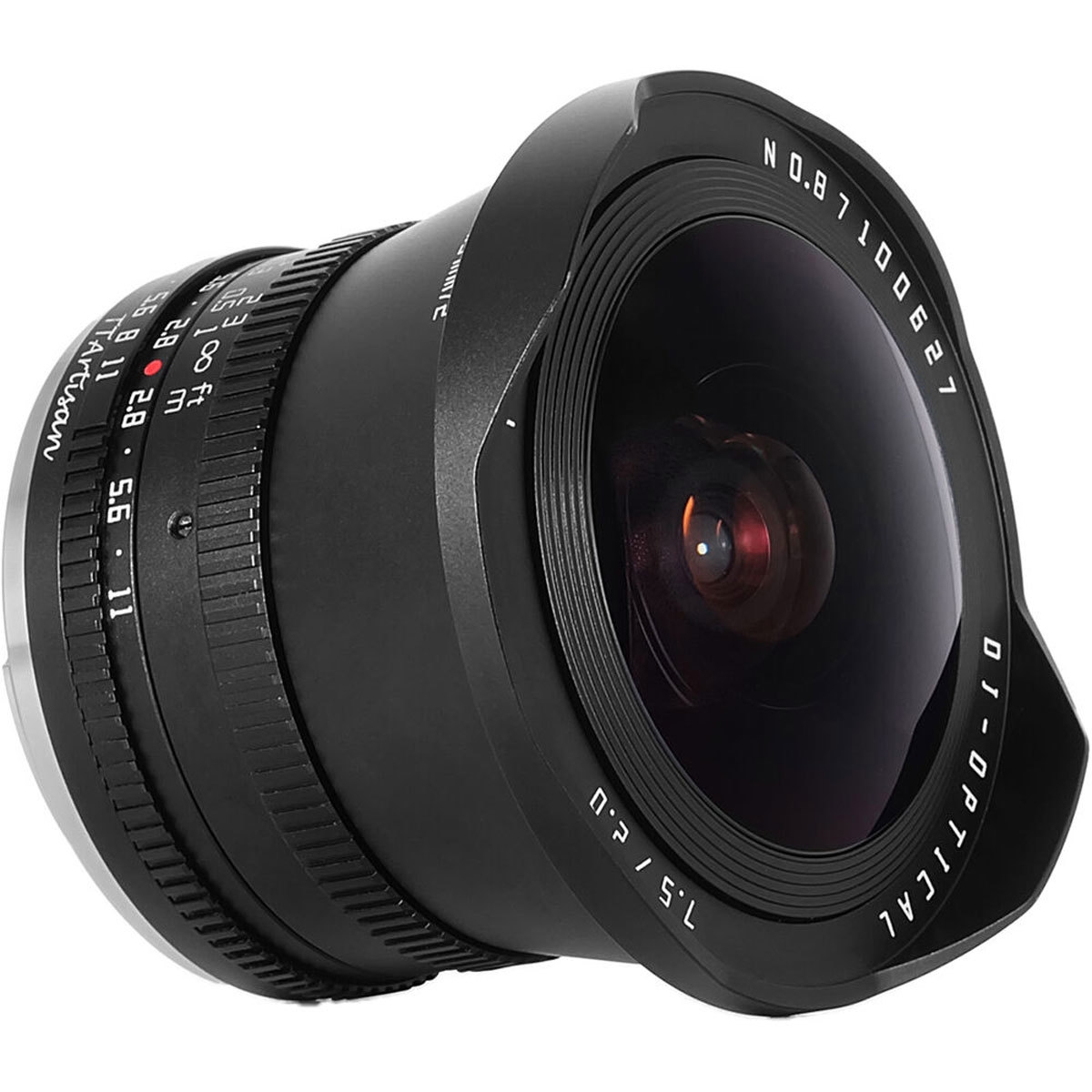 TTArtisan 7.5mm f/2 Fisheye Lens for Micro Four Thirds, Black