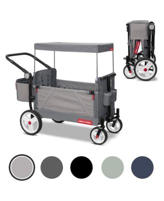 Odyssey Collapsible Stroll N Wagon with Storage Bag, Light Gray