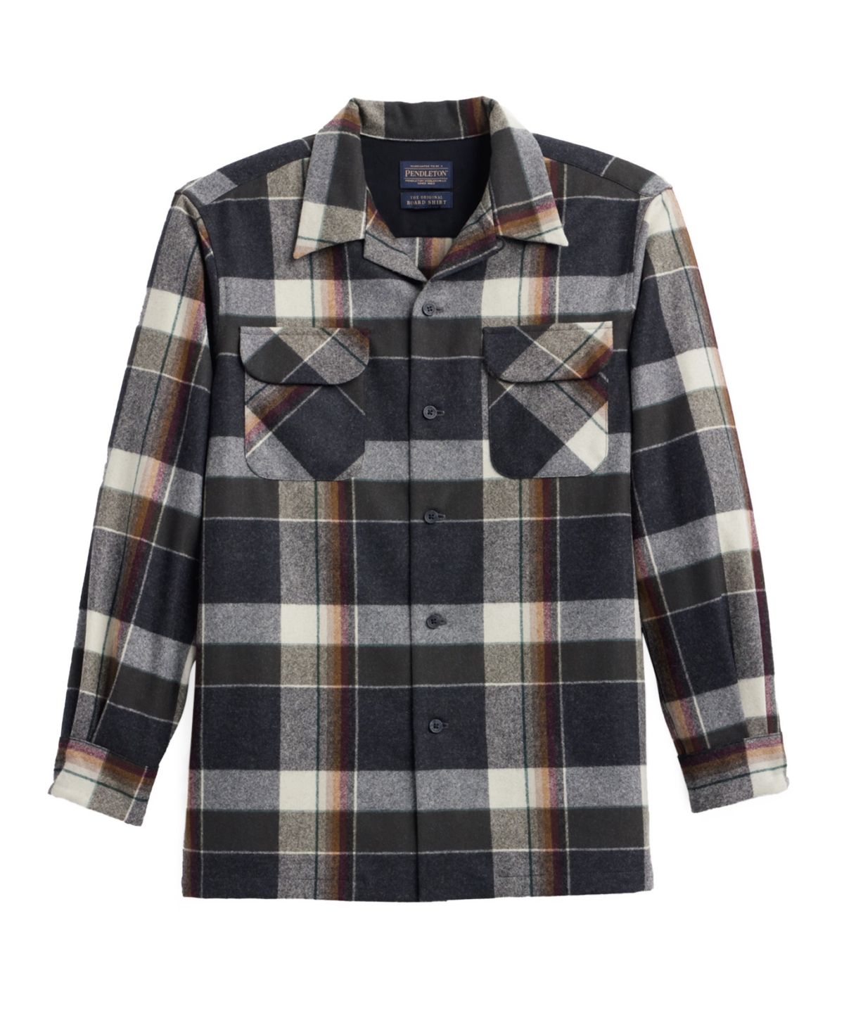Pendleton Men's Long Sleeve Wool Board Shirt