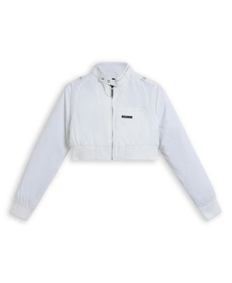 Women's Mini Cropped Racer Jacket