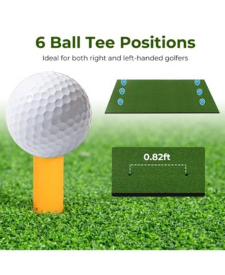 5 x 3 ft Artificial Turf Grass Practice Mat for Indoors and Outdoors