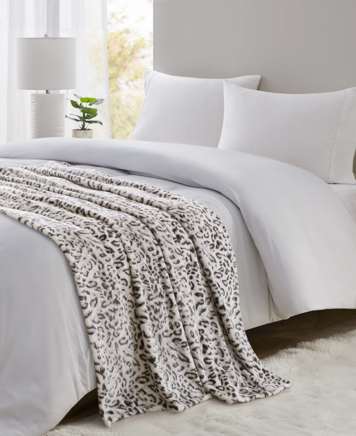 Premier Comfort Cozy Plush Printed Throw Blanket, 50" x 70", Exclusively at Macy's