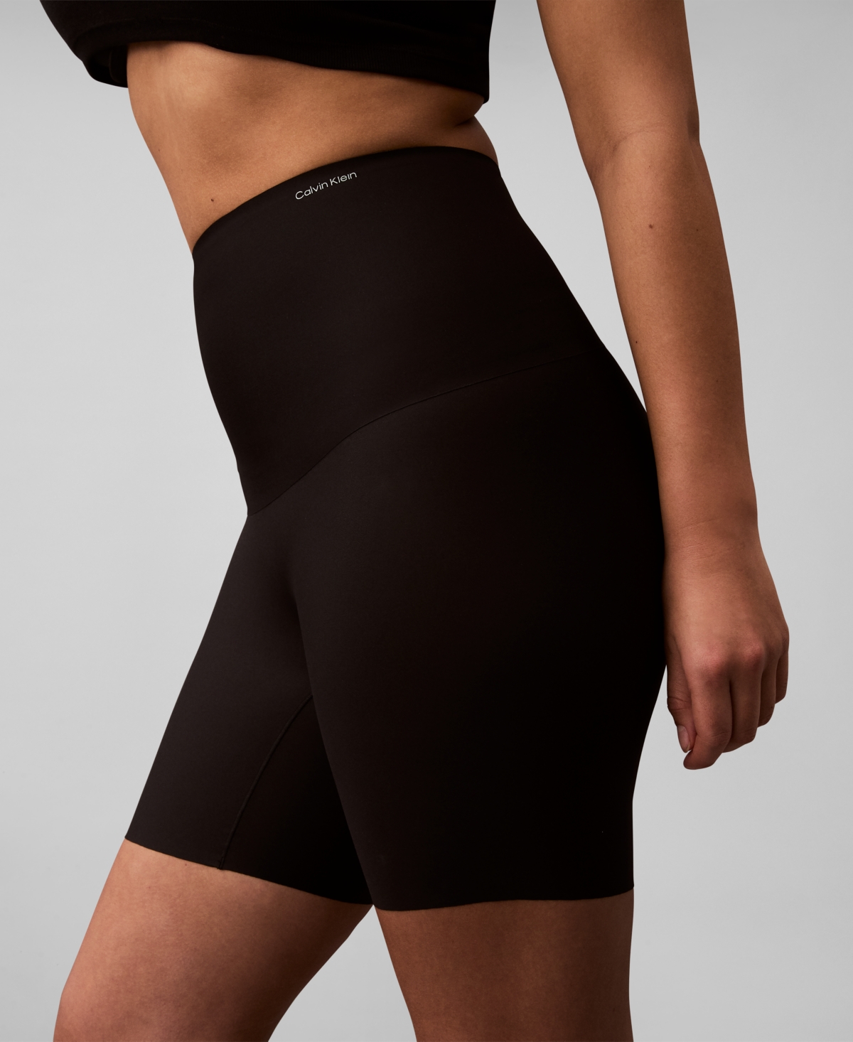 Shop Calvin Klein Women's Second Skin Light Smoothing Shorts Qf8158