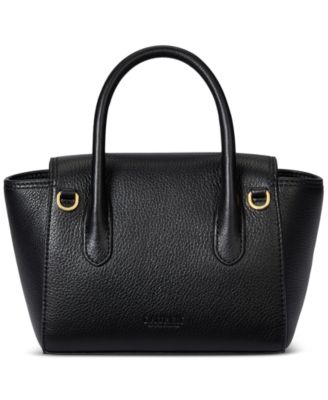 Tanner Small Pebbled Leather Satchel