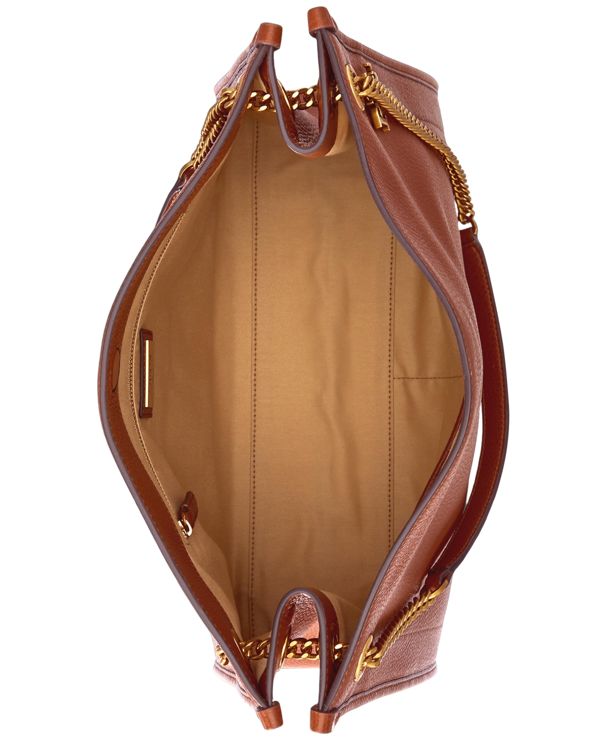 Ralph Lauren Pebbled Leather Large Bradley Tote Bag