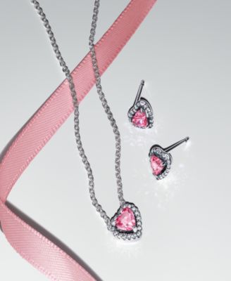 Pandora Elevated Heart Gift Set Sparkling Elevated Heart Sparkling