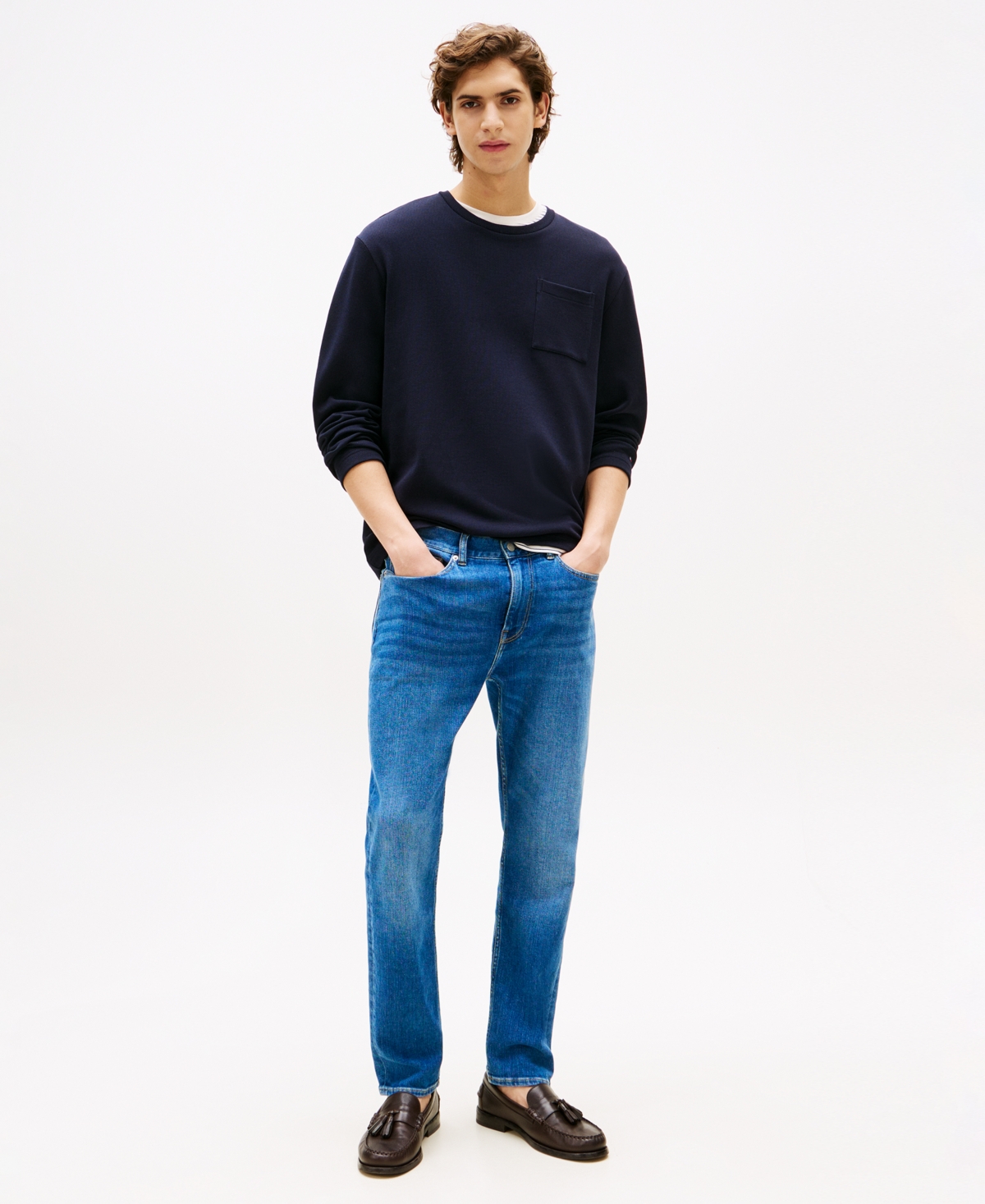 Tommy Hilfiger Men's Bleeker Slim Fit Stretch Jeans