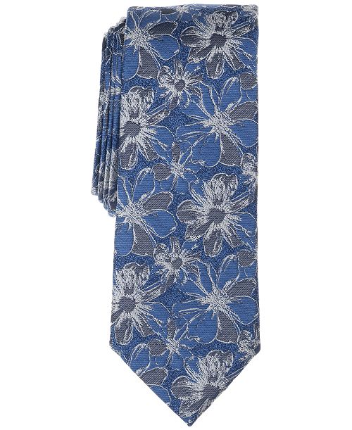 alfani Bar III Men's Manette Floral Tie Exclusively at Macy's Men's Fashion & Accessories