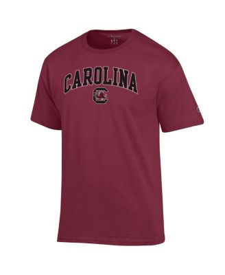 Men's Garnet South Carolina Gamecocks Arch Over Logo T-Shirt