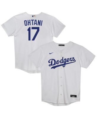 Nike - Preschool Shohei Ohtani White Los Angeles Dodgers Home Replica 2.0 Player Jersey