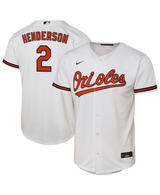 Nike - Youth Gunnar Henderson White Baltimore Orioles Home Replica Player Jersey