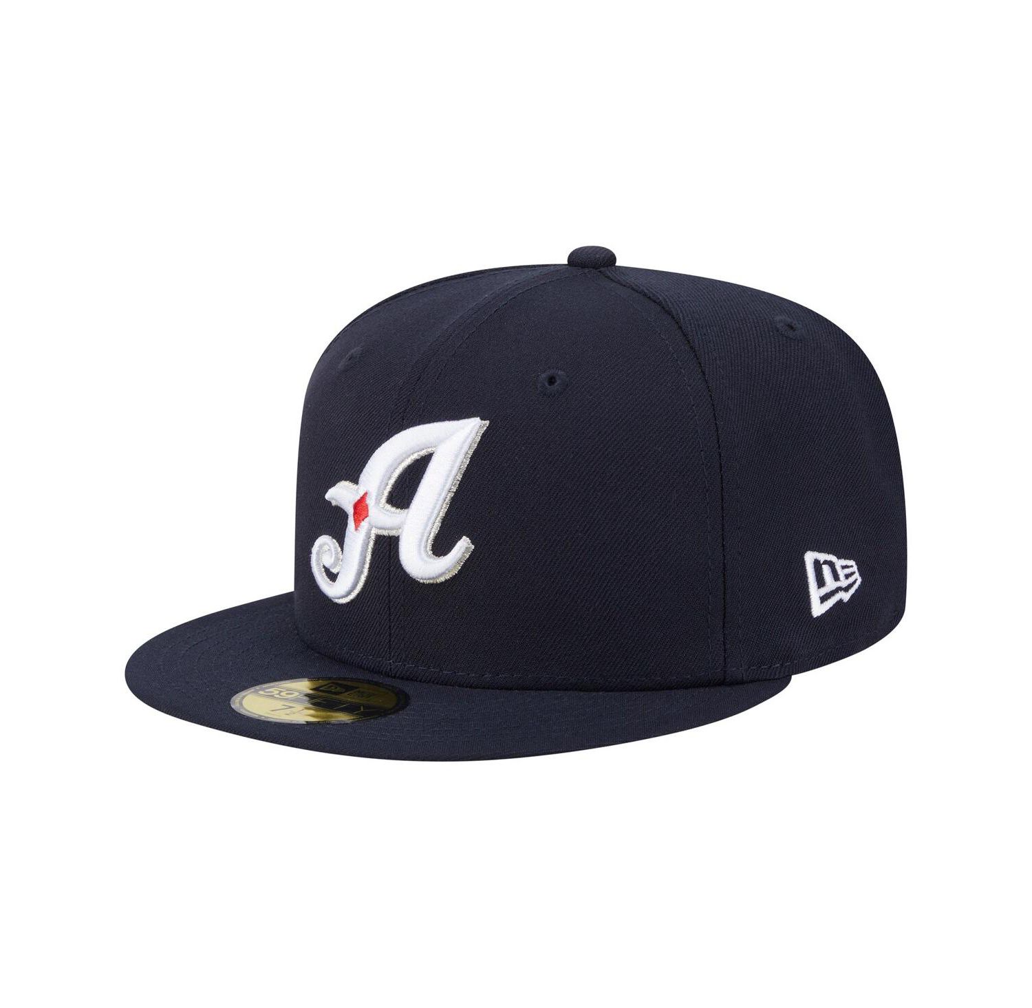 Men's Navy Reno Aces Authentic Collection 59FIFTY Fitted Hat