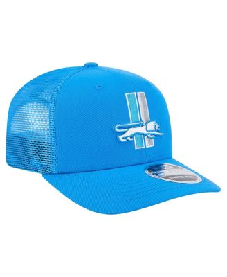 Men's Blue Detroit Lions Main Trucker 9SEVENTY Stretch-Snap Hat