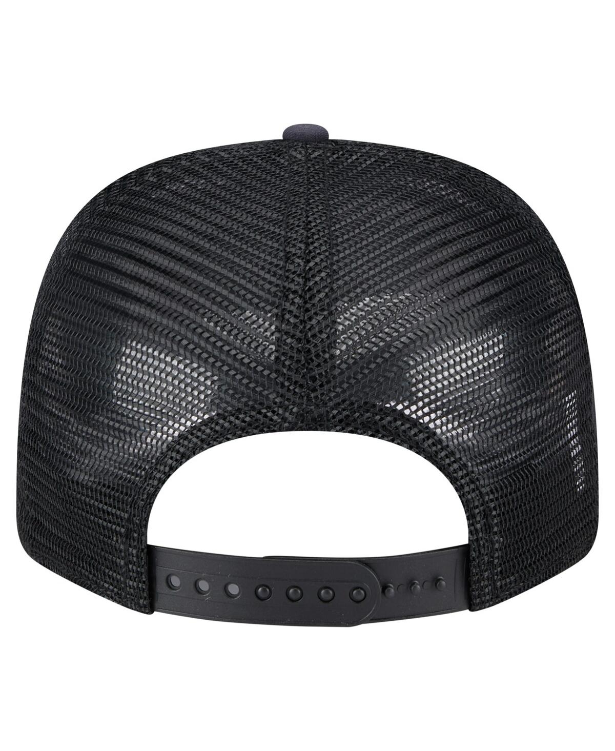 NEW ERA MEN'S BLACK NEW YORK YANKEES ADVENTURE DRINKS PATTERN 9SEVENTY STRETCH-SNAP HAT 