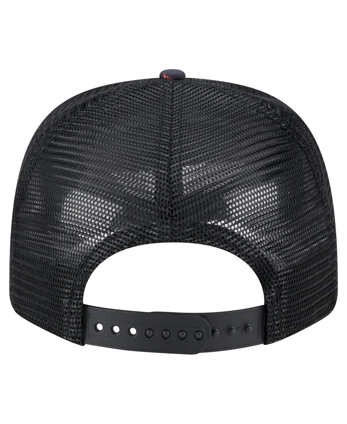 NEW ERA MEN'S BLACK PHILADELPHIA PHILLIES ADVENTURE DRINKS PATTERN 9SEVENTY STRETCH-SNAP HAT 