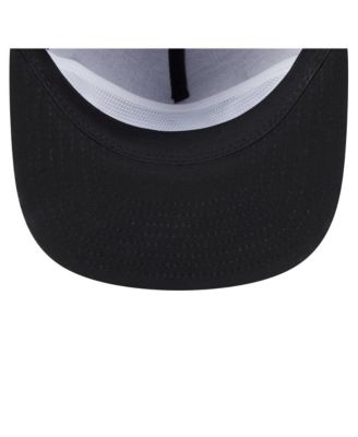 Men's Black Pittsburgh Pirates Team Text Golfer Snapback Hat
