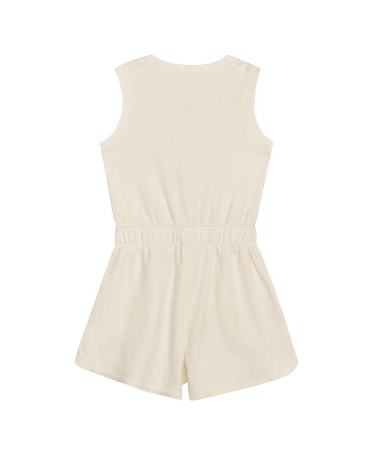 Outerstuff Toddler Cream Houston Astros Power Tank Romper In Cream
