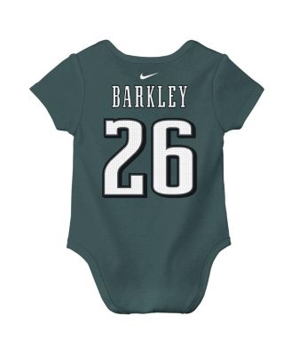 Infant Saquon Barkley Midnight Green Philadelphia Eagles Player Name Number Bodysuit