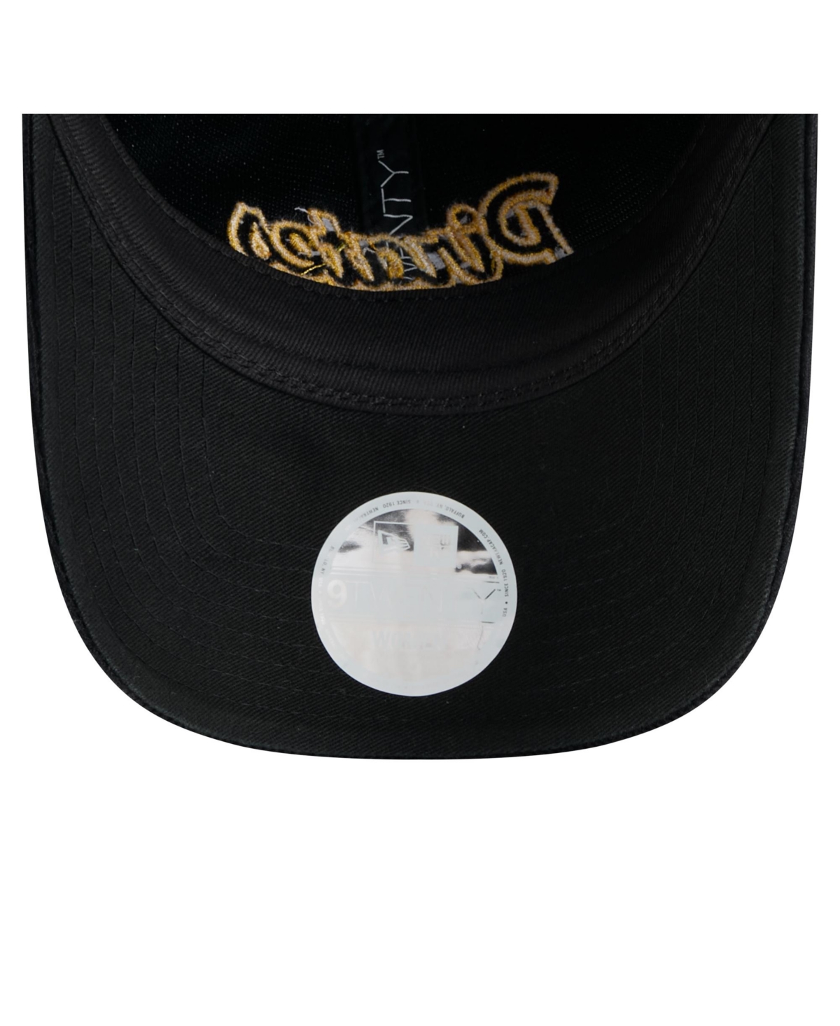 New Era Women's Men's Black Pittsburgh Pirates Corduroy 9twenty Adjustable Hat In Black
