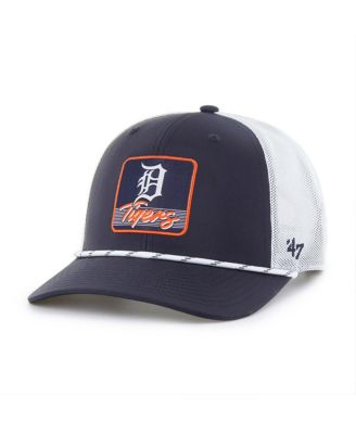 '47 Brand - Men's  Navy/White Detroit Tigers Scratch Adjustable Trucker Hat