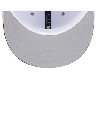 Men's Black Chicago White Sox Bikini Bottom Trucker 9FIFTY Snapback Hat