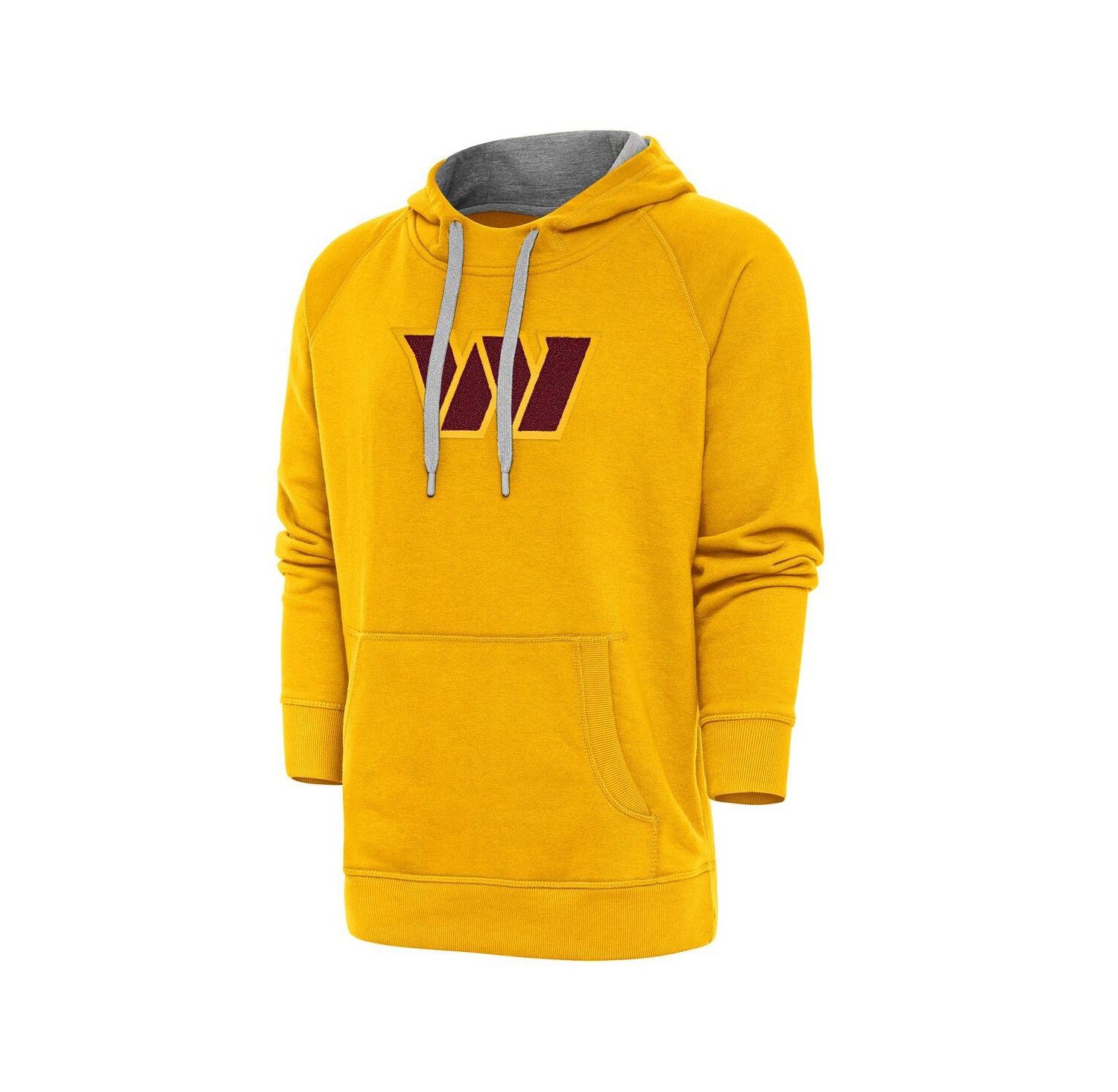 Men's Gold Washington Commanders Victory Chenille Pullover Hoodie