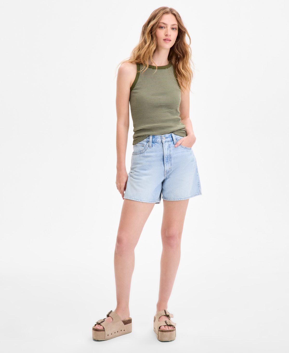LEVI'S Â WOMEN'S ESSENTIAL RACER TANK 