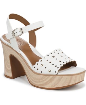Women's Kira Block Heel Square Toe Platform Sandals