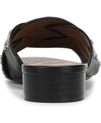 Women's Morena Studded Block Heel Slide Sandals