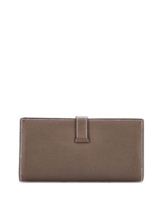 Pre-Owned Hermes Long Bearn Wallet Epsom