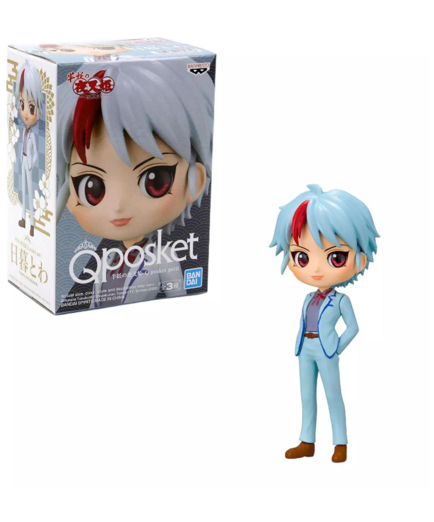 Детская фигурка Banpresto Yashahime Princess Half Demon Towa Higurashi Q Posket Petit 2" Collectible Figure, 14 Years & Up — фото 2