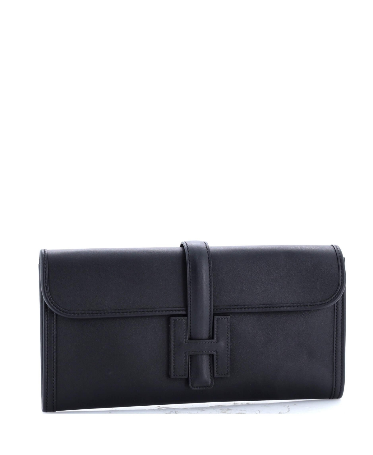 Pre-Owned HERMES 29 Jige Elan Clutch Swift