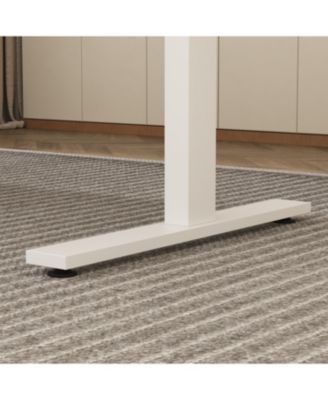 3-Drawer Wooden L-Shape Computer Desk with Adjustable Height, Open Shelves, Door Cabinet  63-Inch Large Workstation