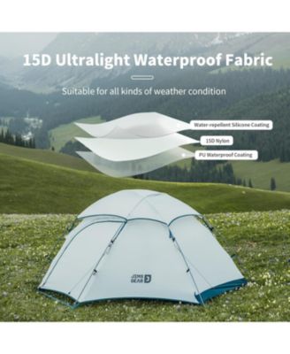 Yakou 1-2 Person Tent, Waterproof One Person Two Person Tent, Ultralight Tent for High Attitude Camping & Hiking