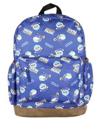 Cop Cartman Respect My Authority Travel School Dual Compartment Backpack For Daily Use