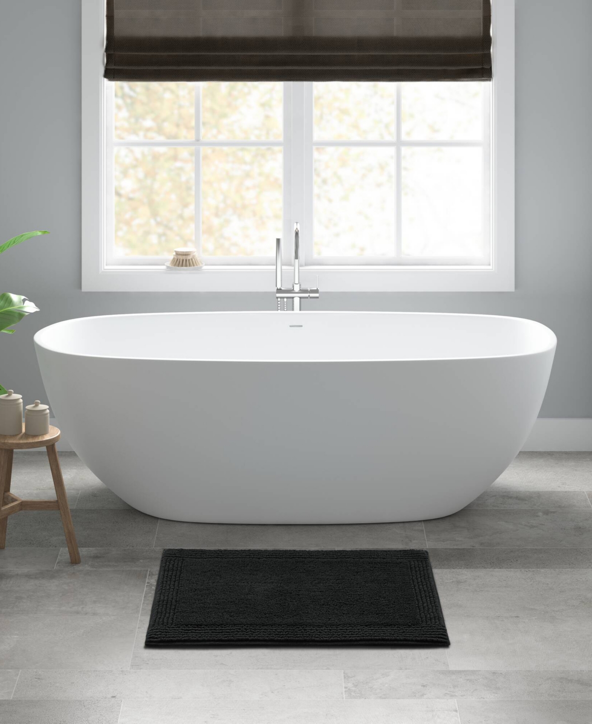 Madison Park Signature Splendor Reversible Tufted Cotton Bath Rug