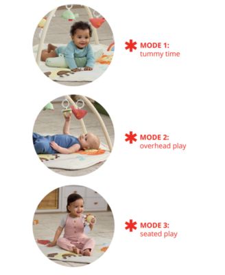 Geometric Wonders Baby Play Gym