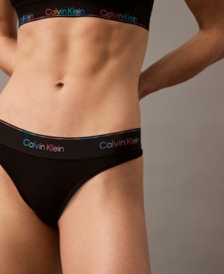 Calvin Klein - Women's Icon Pride Thong Underwear