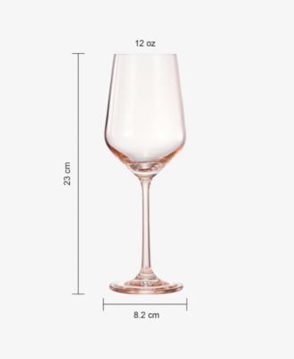 Contemporary Wine Glasses, Set of 2