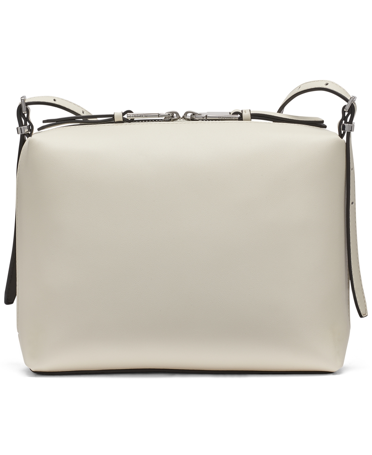 Calvin Klein Lowen Crossbody Bag In Cherub White,black