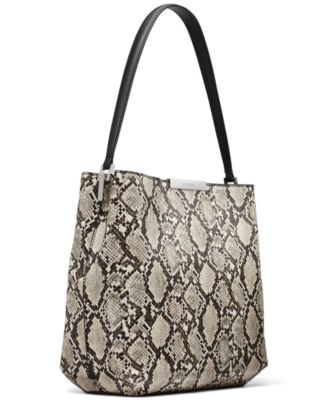 Jodi Snake Bucket Bag