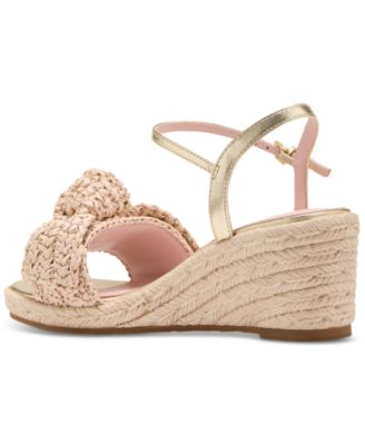 Women's Leandra Raffia Espadrille Wedge Sandals