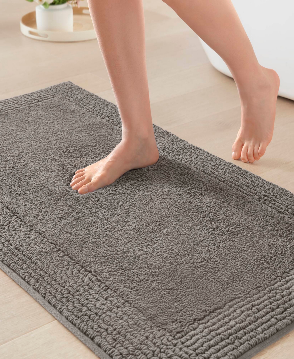Madison Park Signature Splendor Reversible Tufted Cotton Bath Rug, 24" X 36"