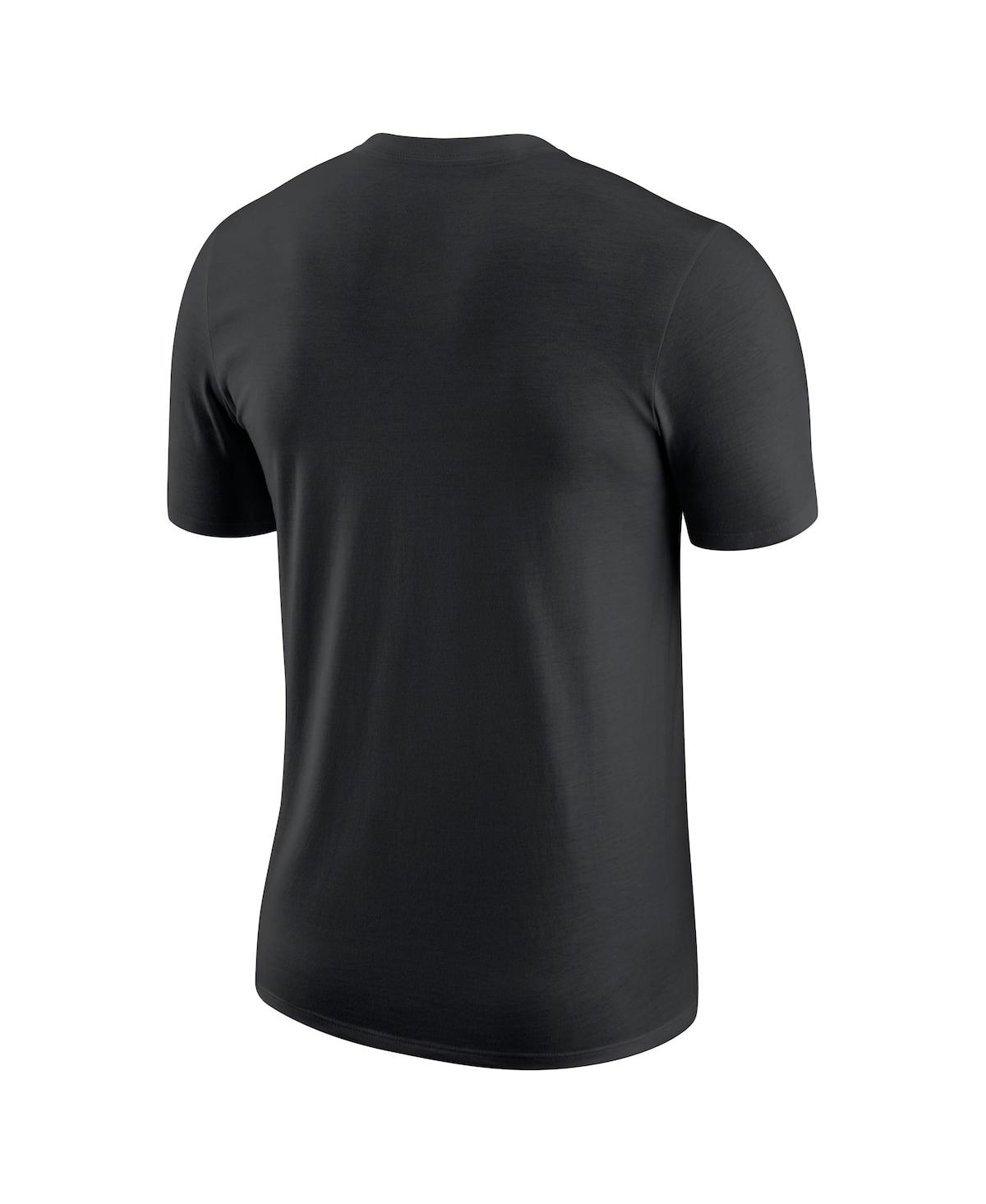 Nike Men's And Women's Black Wnba Logo Woman T-shirt In Black