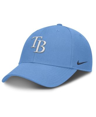 Nike - Men's Light Blue Tampa Bay Rays Club Performance Adjustable Hat