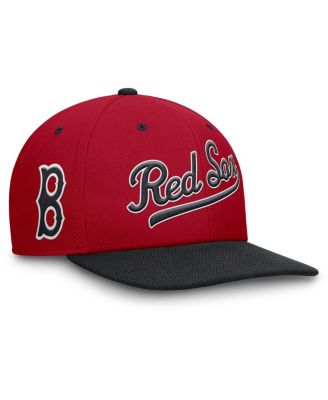 Nike - Men's Red/Navy Boston Red Sox Cooperstown Collection Pro Performance Snapback Hat