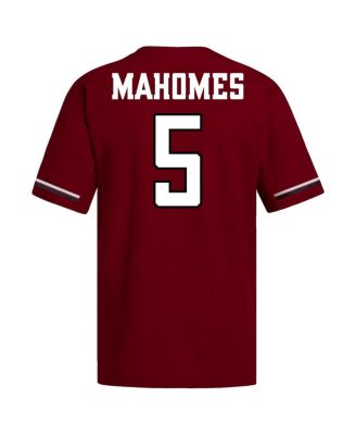 Men's Patrick Mahomes Red Texas Tech Red Raiders Replica Baseball Jersey