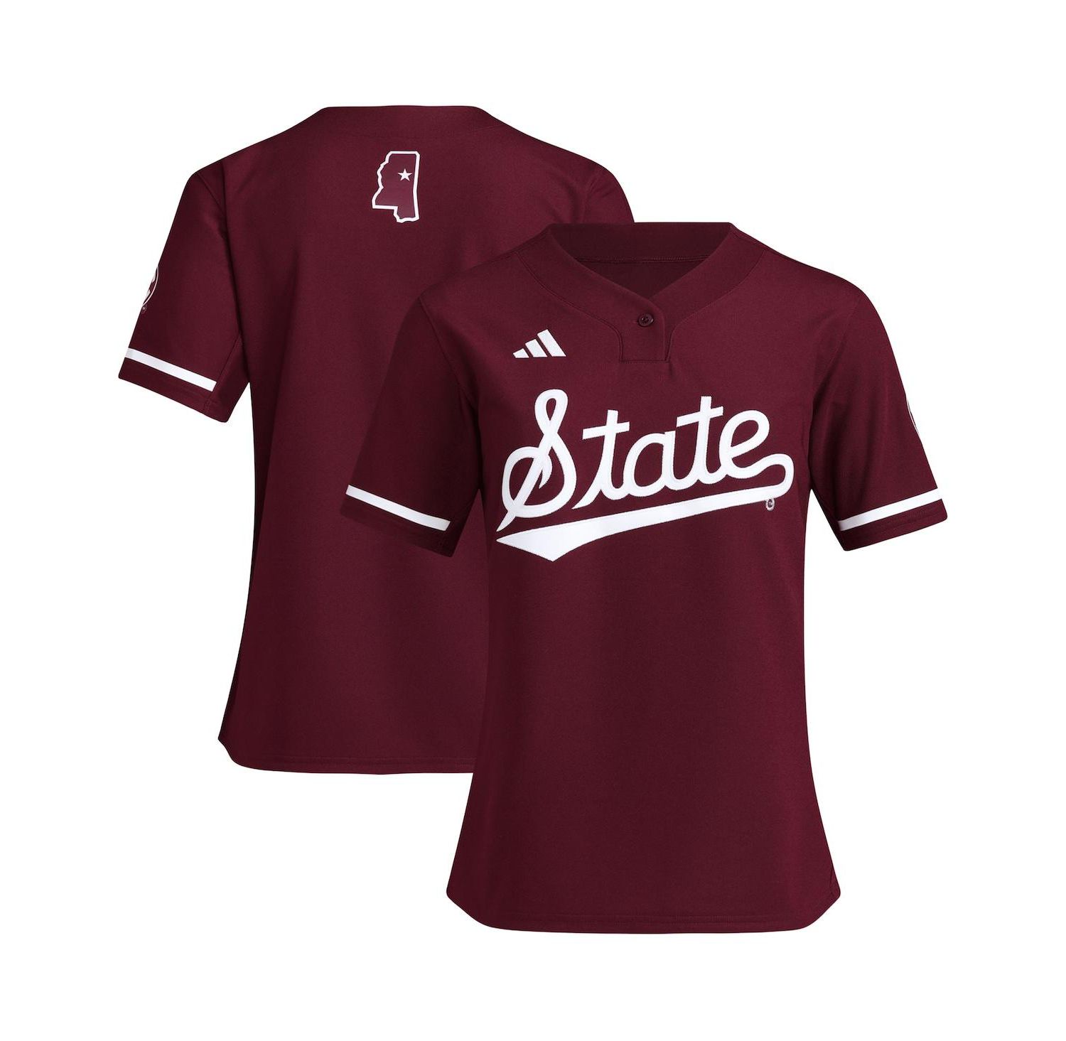 Women's Maroon Mississippi State Bulldogs Replica Softball Jersey