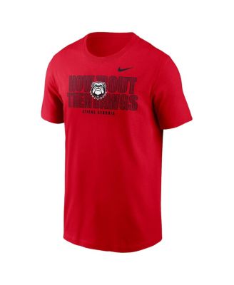 Men's Red Georgia Bulldogs Campus Local T-Shirt