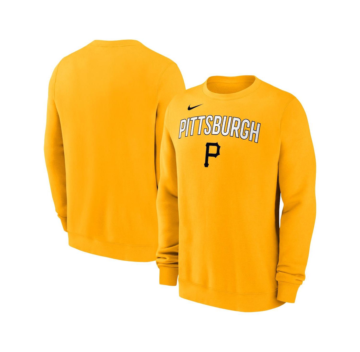 Men's Gold Pittsburgh Pirates Pullover Sweatshirt